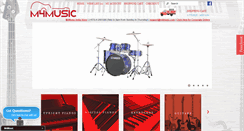 Desktop Screenshot of m4music.com